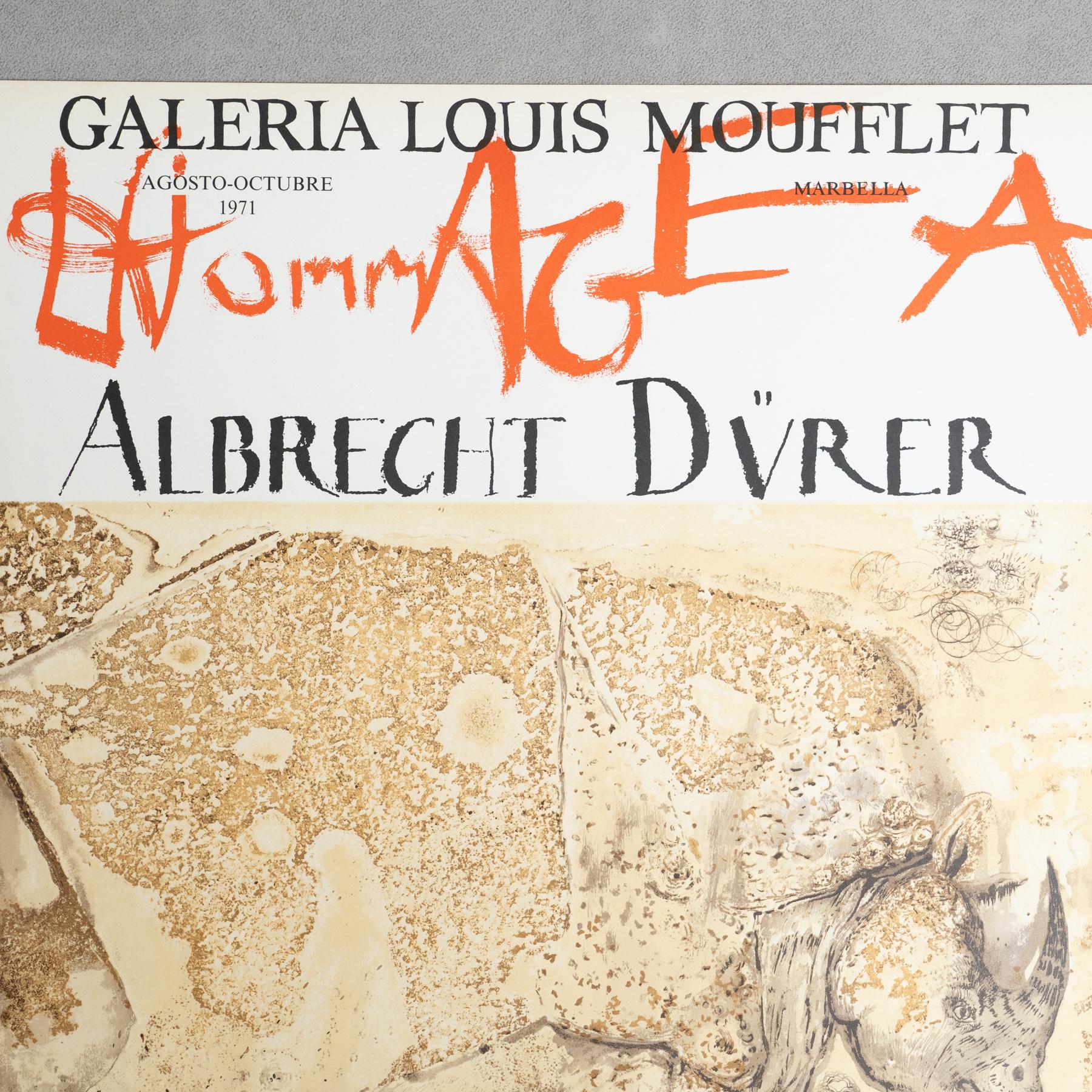 Late 20th Century Limited Edition 1971 Poster by Salvador Dalí – 
