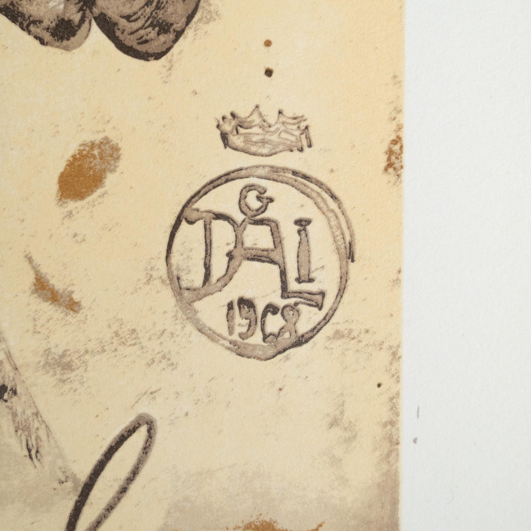 Poster in edizione limitata del 1971 di Salvador Dalí - 