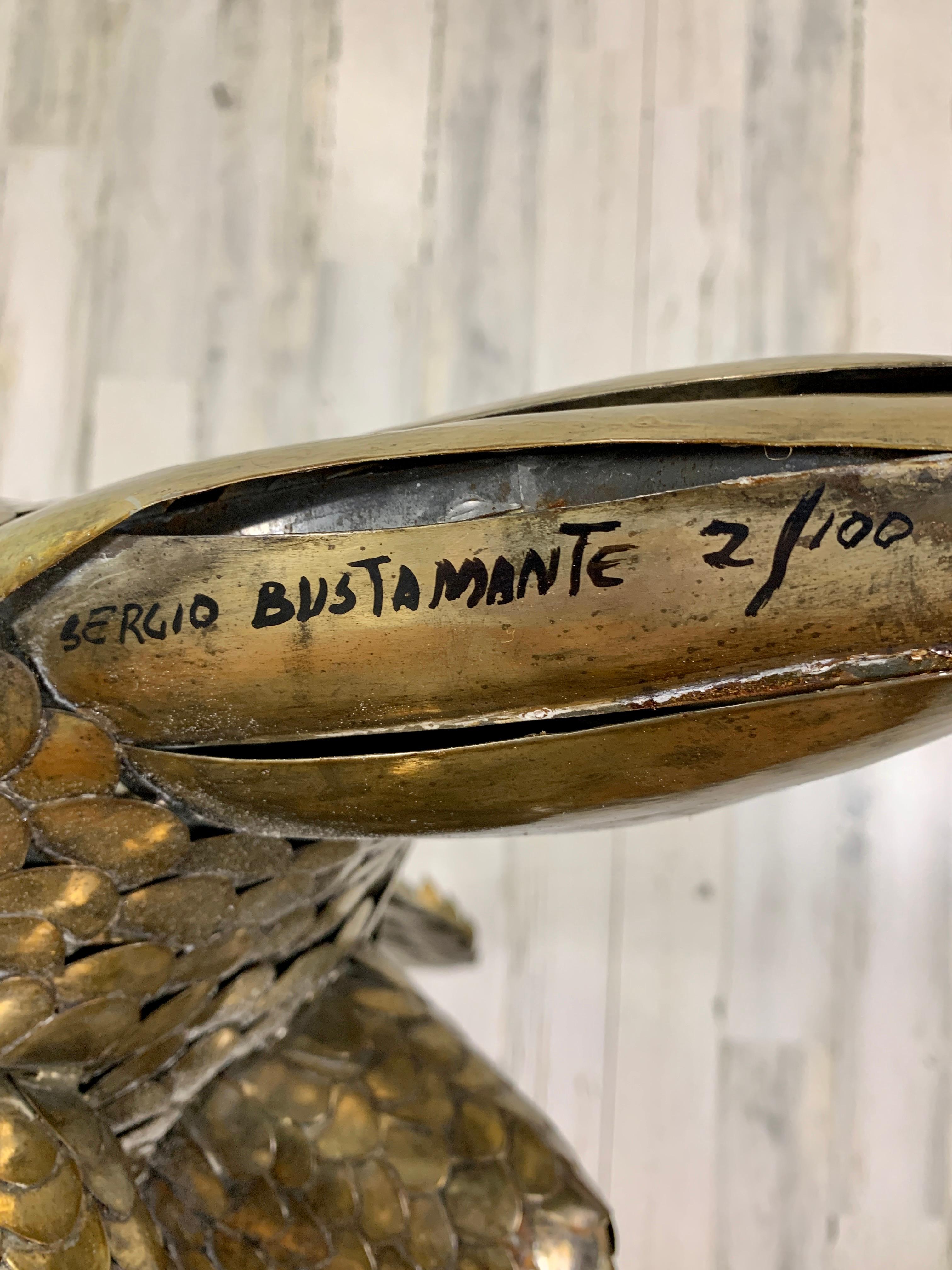 Limited Edition 2/100 Sergio Bustamante Flying Duck Sculpture 6