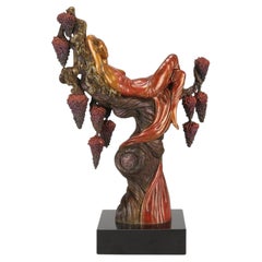 Limited Edition 20th Century Bronze Sculpture entitled "Heat" by Erté