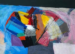 Limited Edition 20th Century Calman Shemi "Abstract" Tapestry Rug