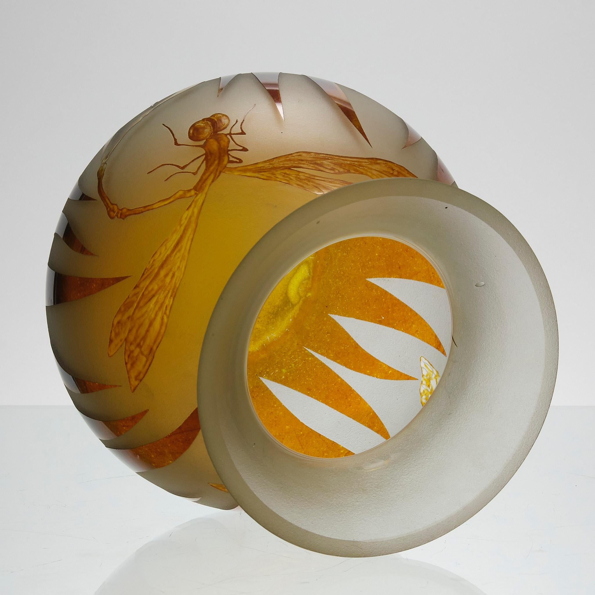 Limited Edition 21st Century Cameo Glass 