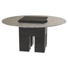 Tavolo in alluminio Wood in edizione limitata, Tempio V1 di Edizione Limitata