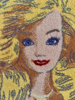 Limited Edition Andy Warhol Barbie Wool Wallhanging by Ege of Denmark