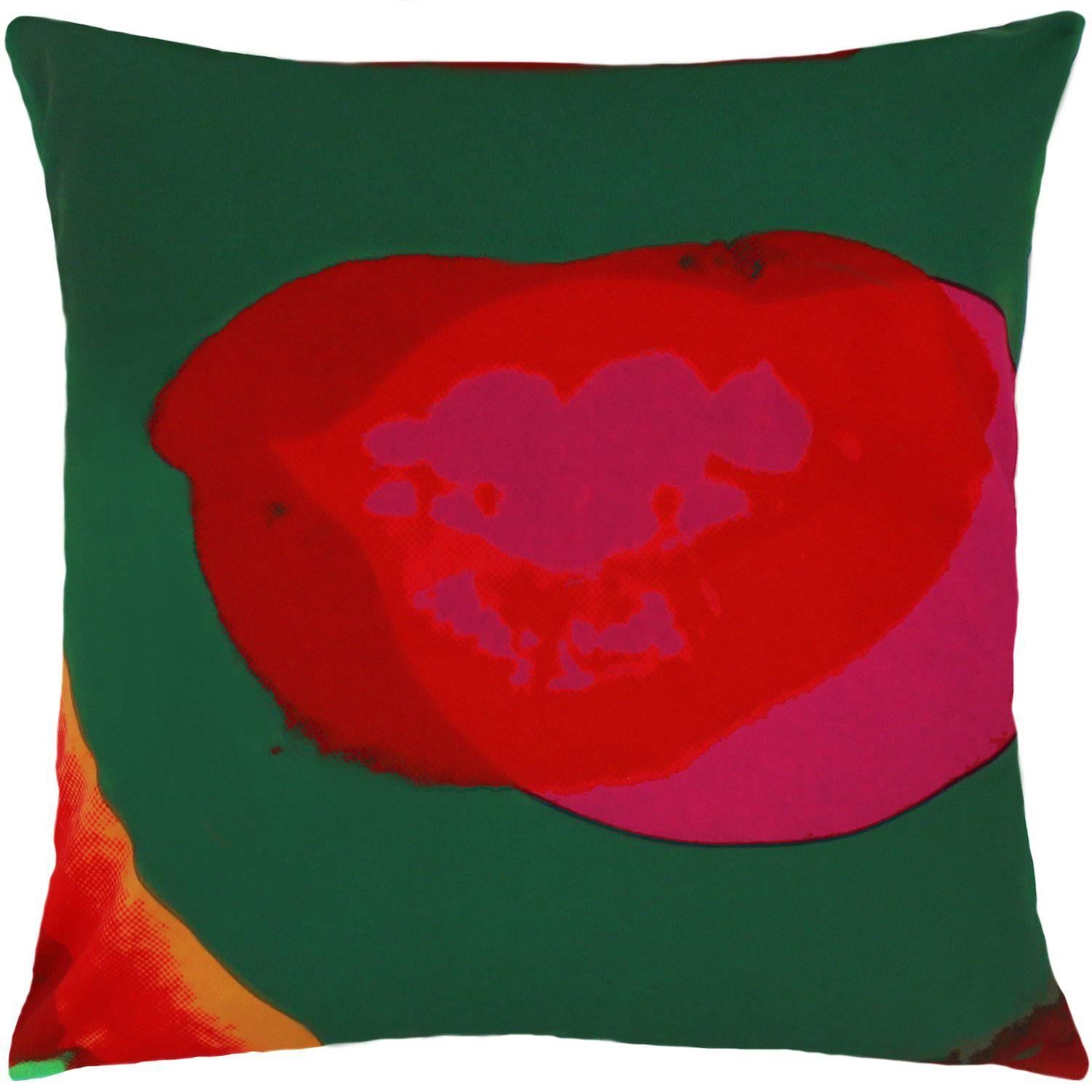 Limited Edition Andy Warhol Marilyn Monroe Throw Cushion for Henzel Studios For Sale