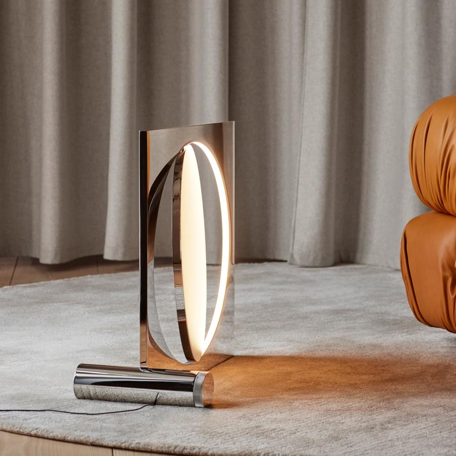 Plaqué Lampadaire « Moonsetter » en édition limitée Anne Boysen pour Louis Poulsen en vente