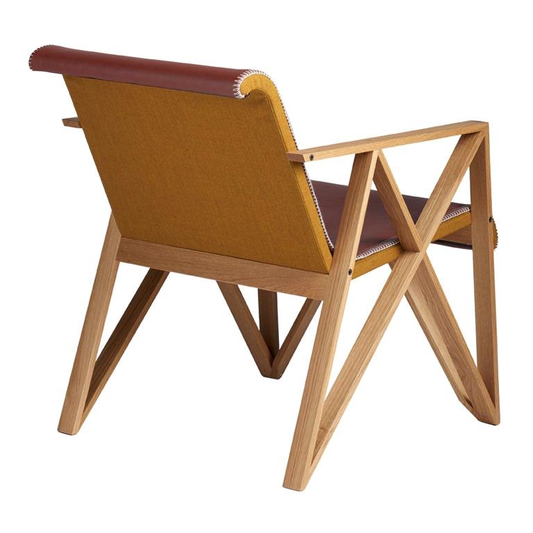 Limited Edition Armchair for Metz&Co, Designed in 1958 by Gerrit Rietveld For Sale