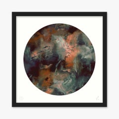 Limited Edition Art Print by 17 Patterns, Cloudbusting Circle Rust