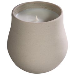 Limited-Edition Artisan Candles in Ceramic Vessels, Beach Scent, in Stock