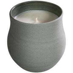 Limited-Edition Artisan Candles in Ceramic Vessels, Forest Scent, in Stock