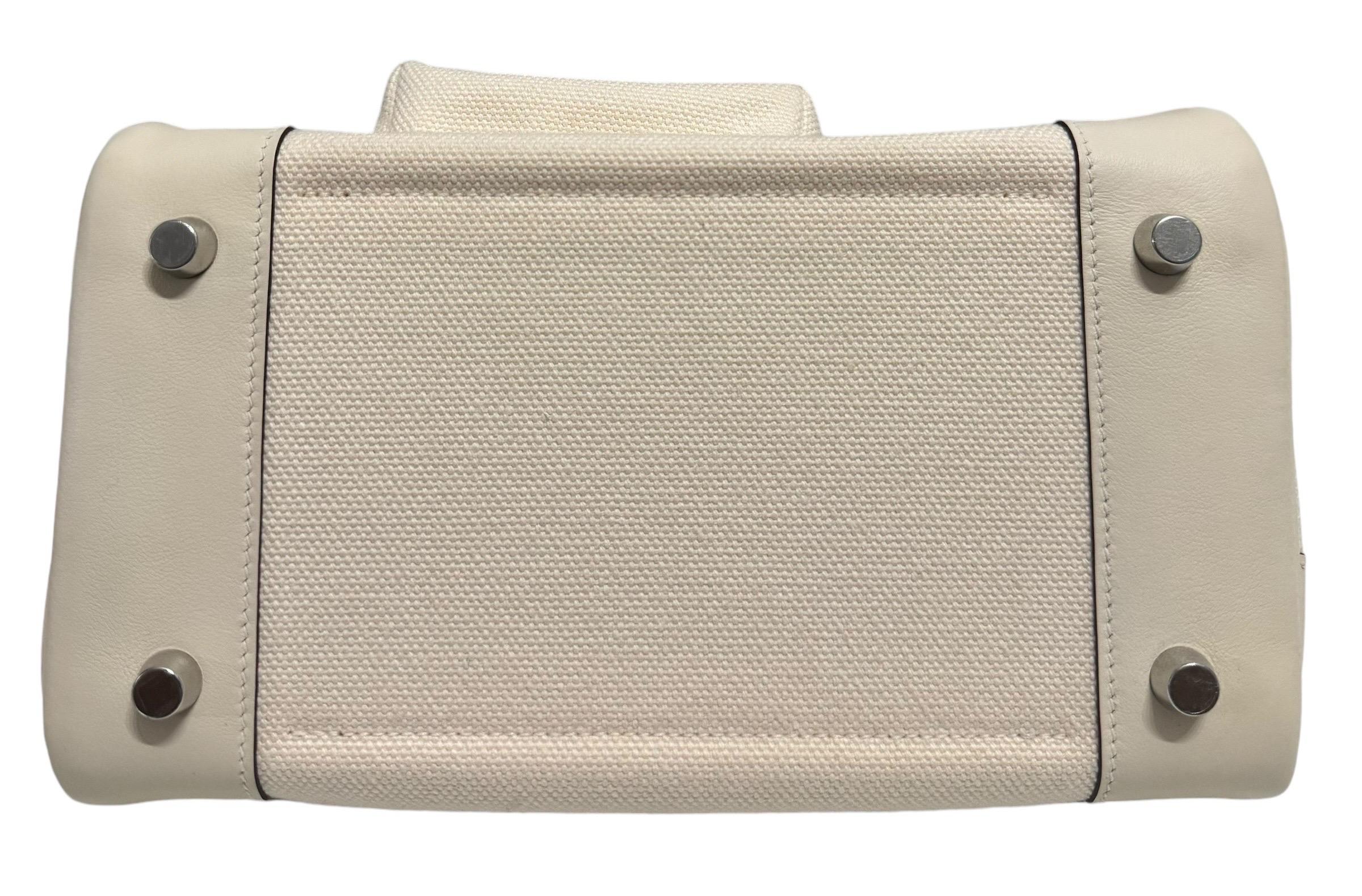 Limited Edition As New Hermes Birkin Cargo 25 Nata Swift Leather In New Condition In Miami, FL