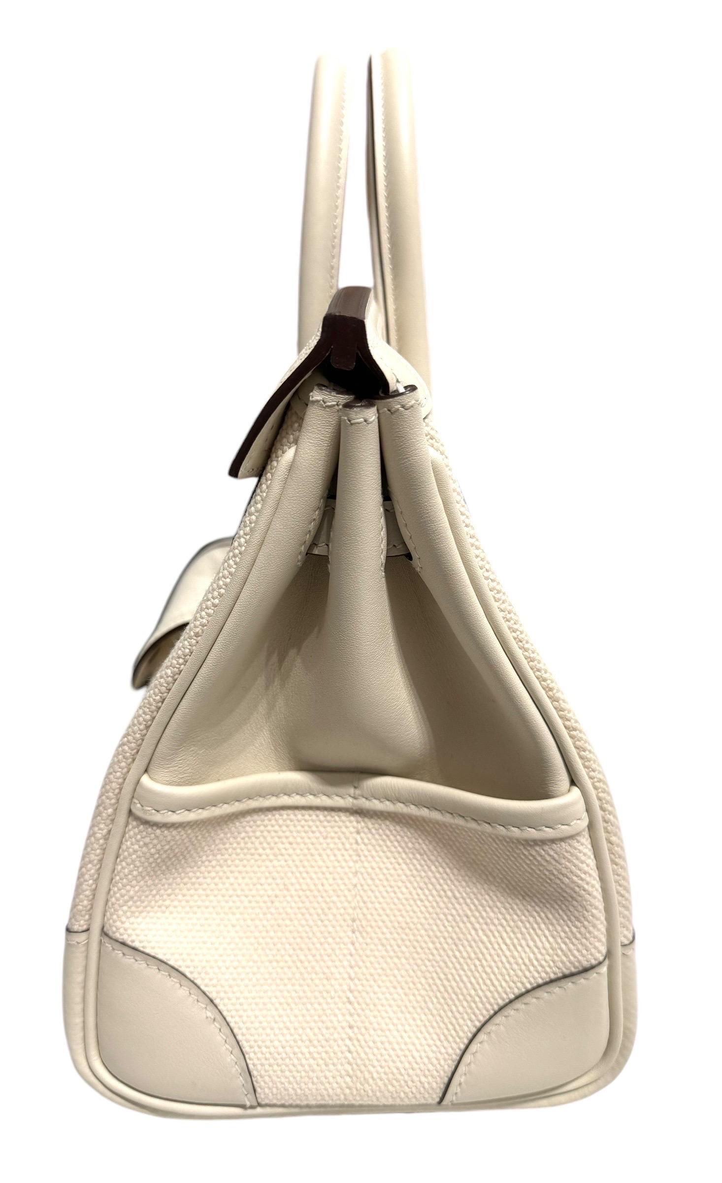 Women's or Men's Limited Edition As New Hermes Birkin Cargo 25 Nata Swift Leather