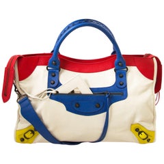 LIMITED EDITION Balenciaga Multicolor City Mondriaan LEGO Bag