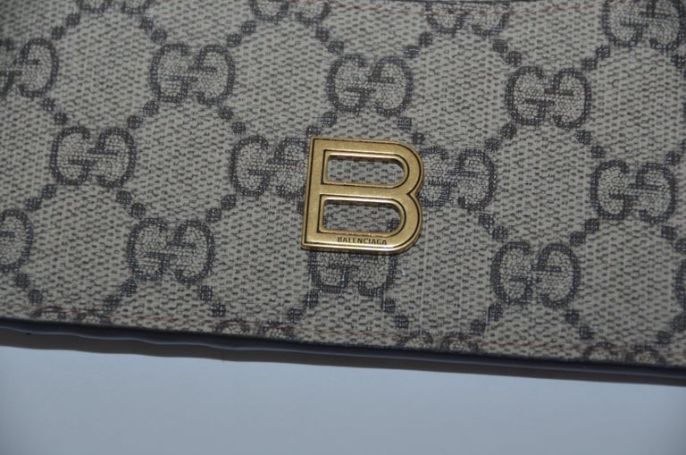 Limited Edition Balenciaga X Gucci Collaboration Wallet NEW For