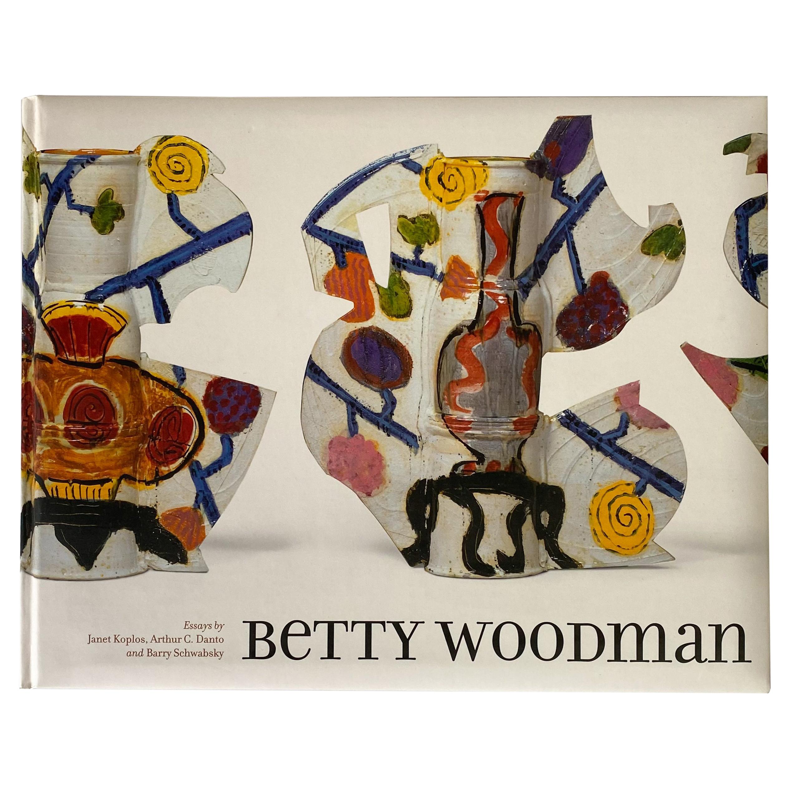 Limited Edition Betty Woodman Catalog with Original Woodcut
