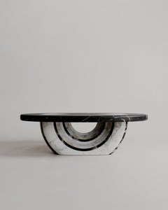 Limited Edition, Black and White Marble Heart Aïmi Coffee Table, Esther Knopfler