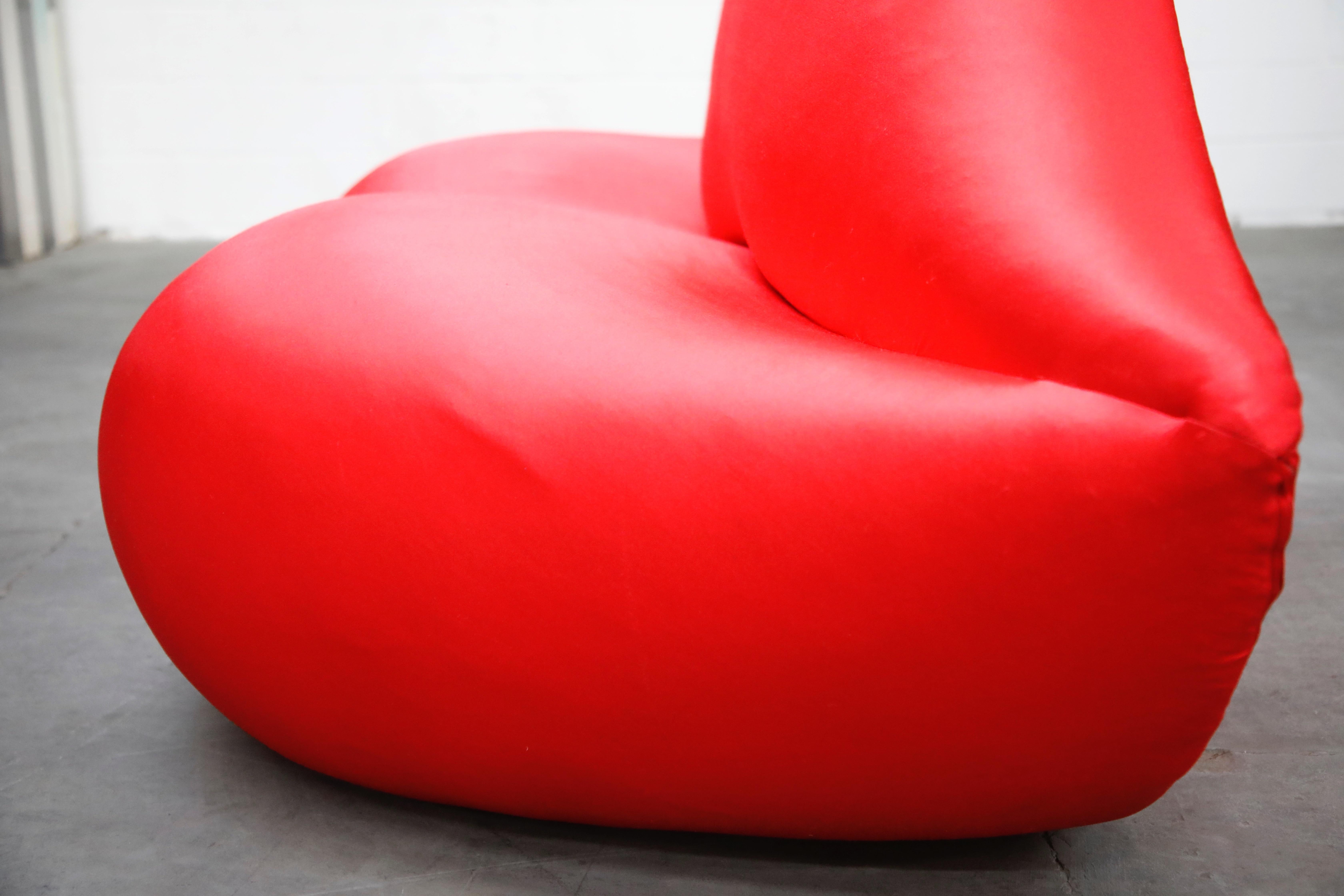 Limited Edition Bocca Sofa by Studio 65 for Gufram, Signed Dated Numbered, 1986 7