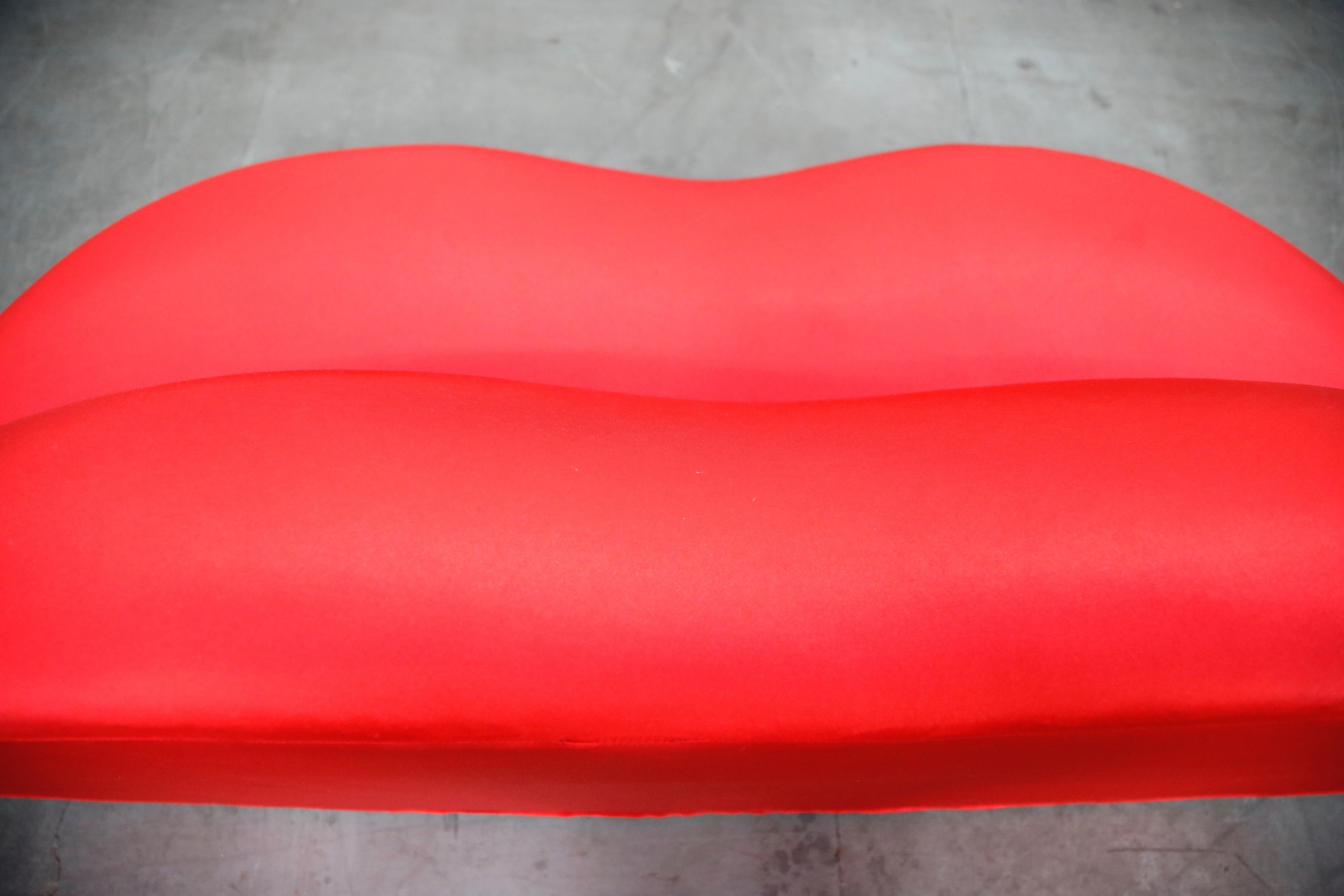 Limited Edition Bocca Sofa by Studio 65 for Gufram, Signed Dated Numbered, 1986 9