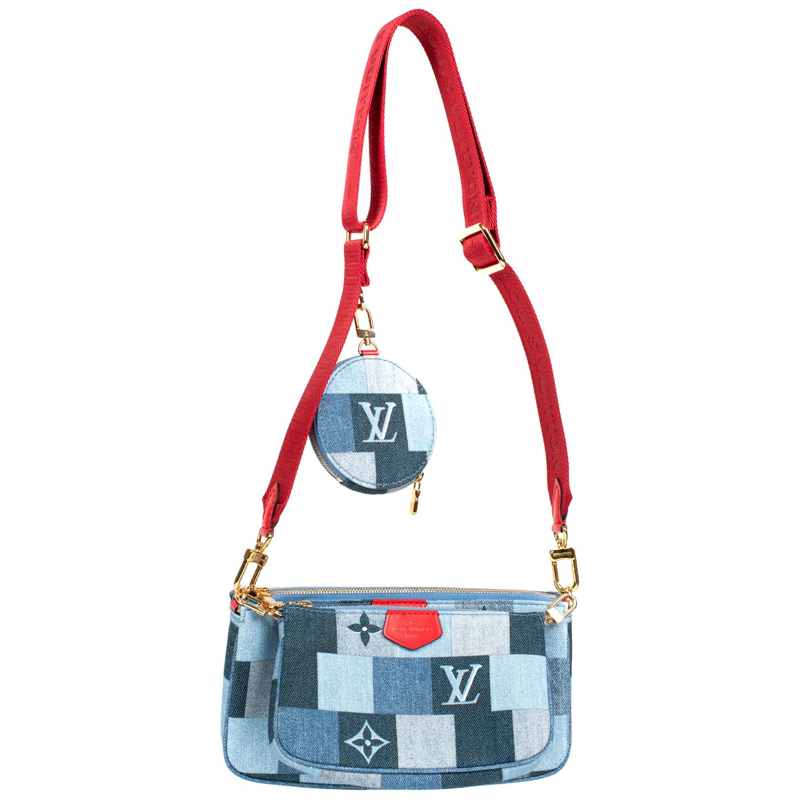 Limited Edition-Brand New Multi-Pochette Louis Vuitton in blue
