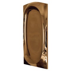 Limited Edition Brodzki Nickel Wall Mirror 730 by Henry Wilson