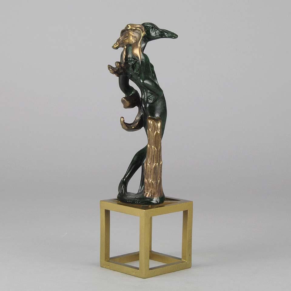 Spanish Limited Edition Bronze 'Birdman' by Salvador Dali