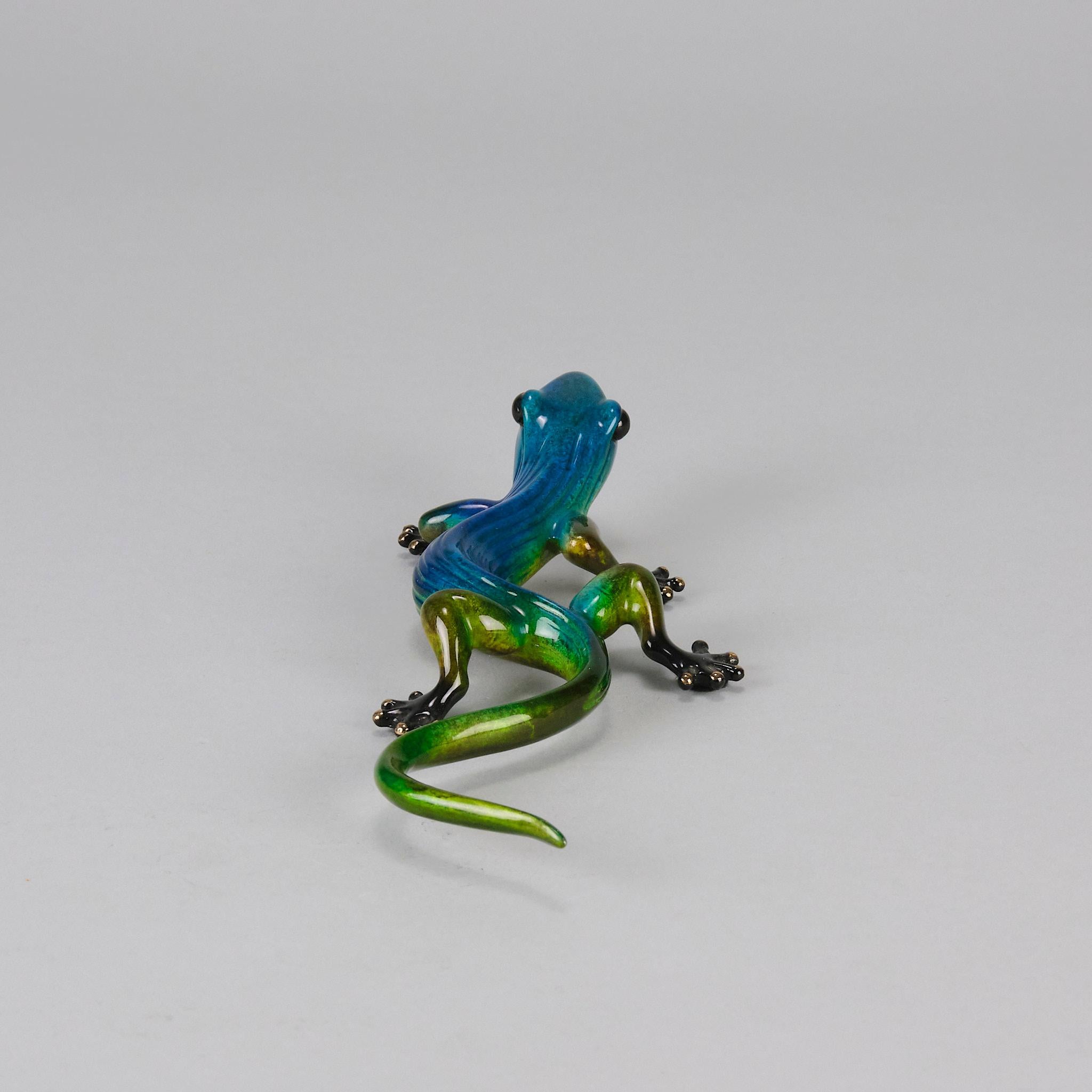 Bronze in limitierter Auflage mit dem Titel „Margarita Gecko“ von Tim Cotterill (Gegossen) im Angebot