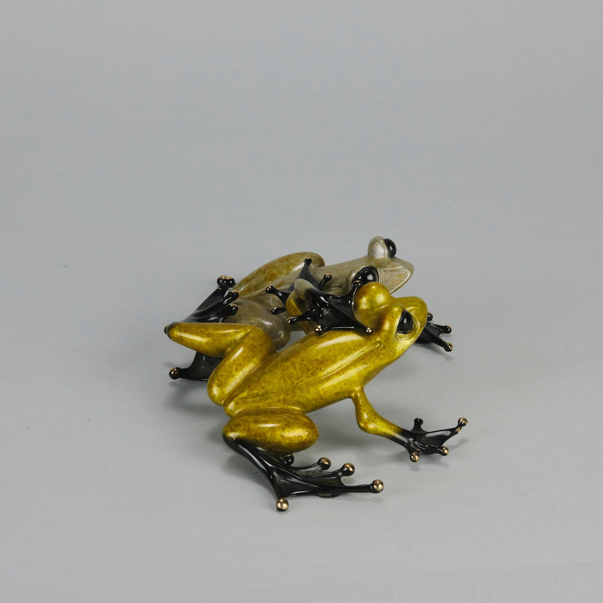 Bronze Froschs in limitierter Auflage mit dem Titel „Love“ von Tim Cotterill im Angebot 1