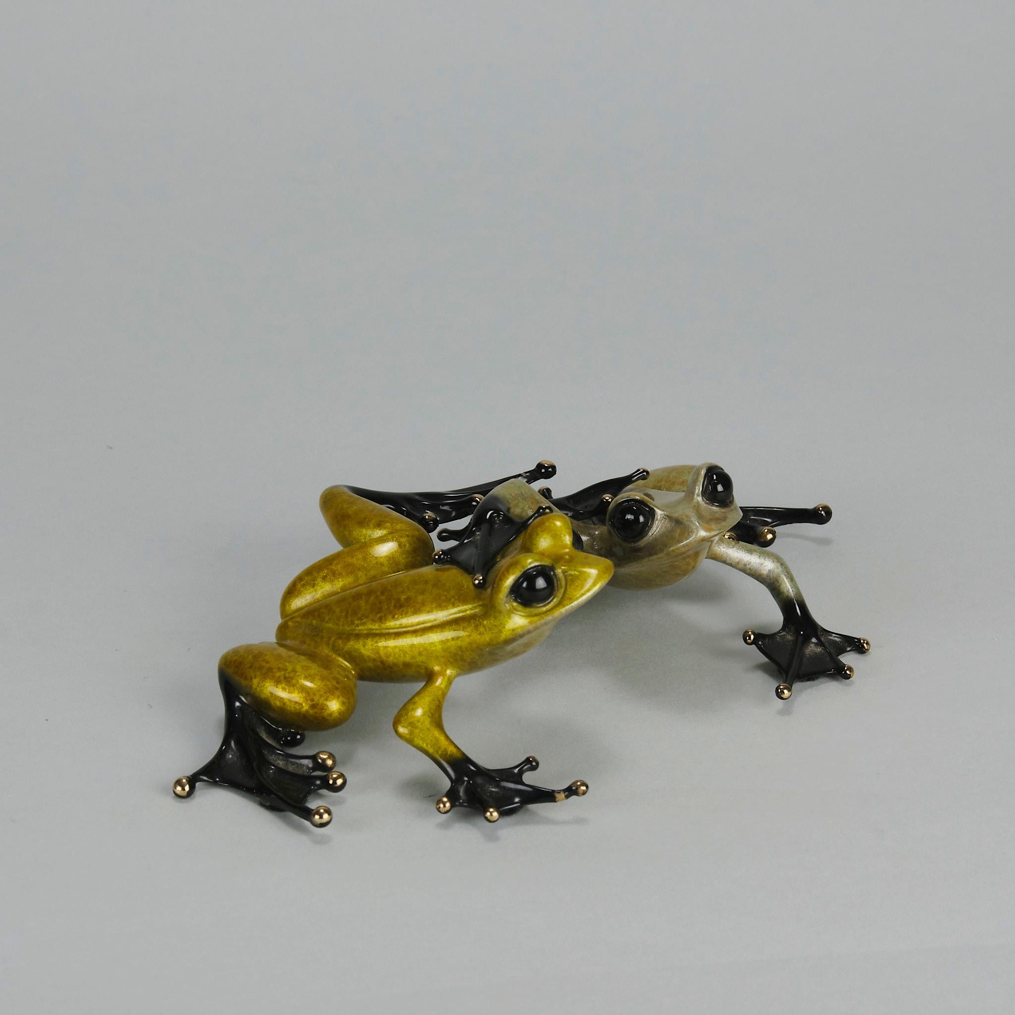 Limited Edition Bronze Frogs entitled 