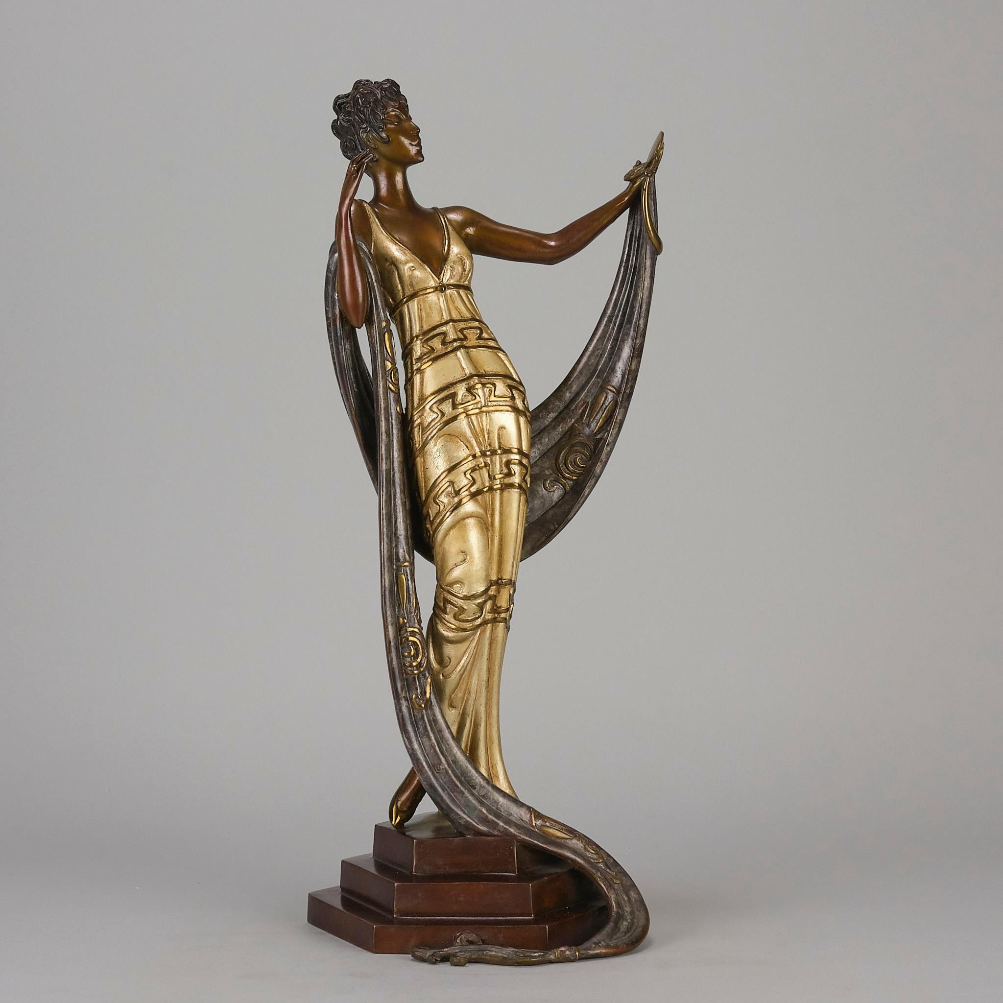 Francese Scultura in bronzo in edizione limitata intitolata 