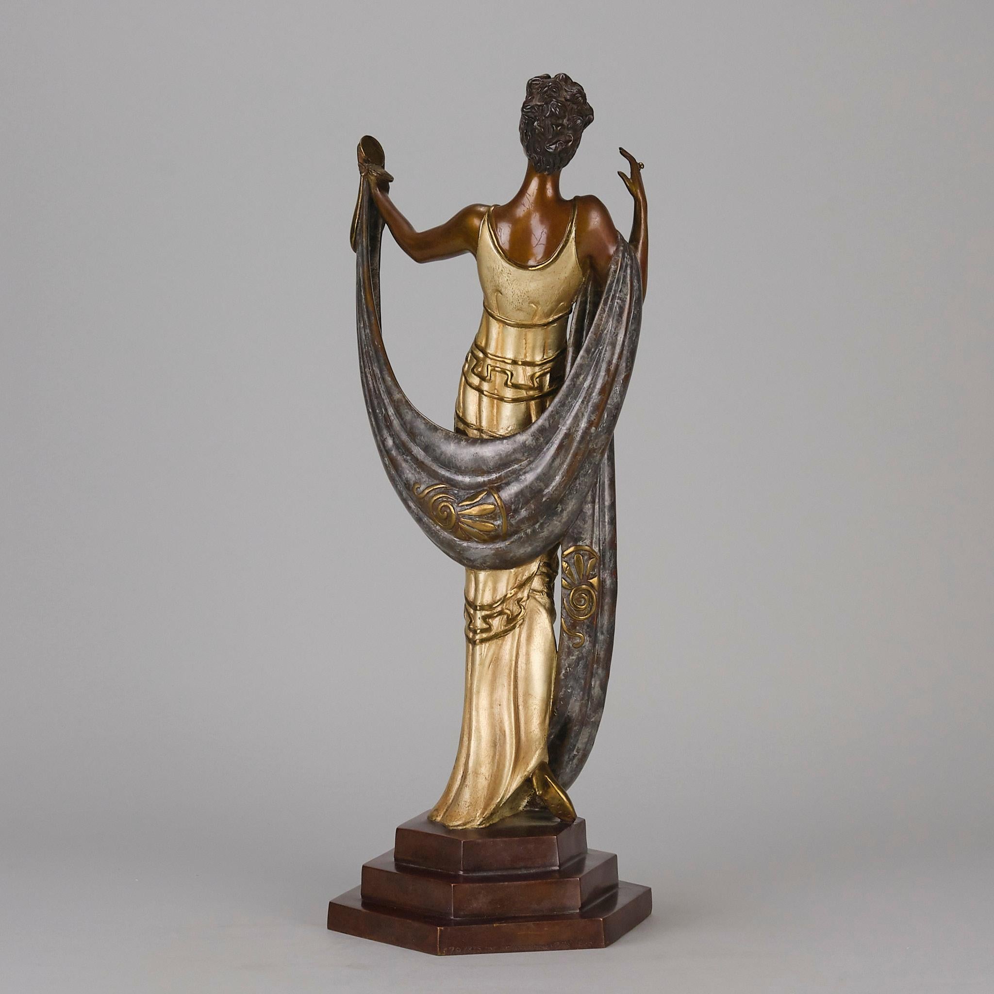 XX secolo Scultura in bronzo in edizione limitata intitolata 