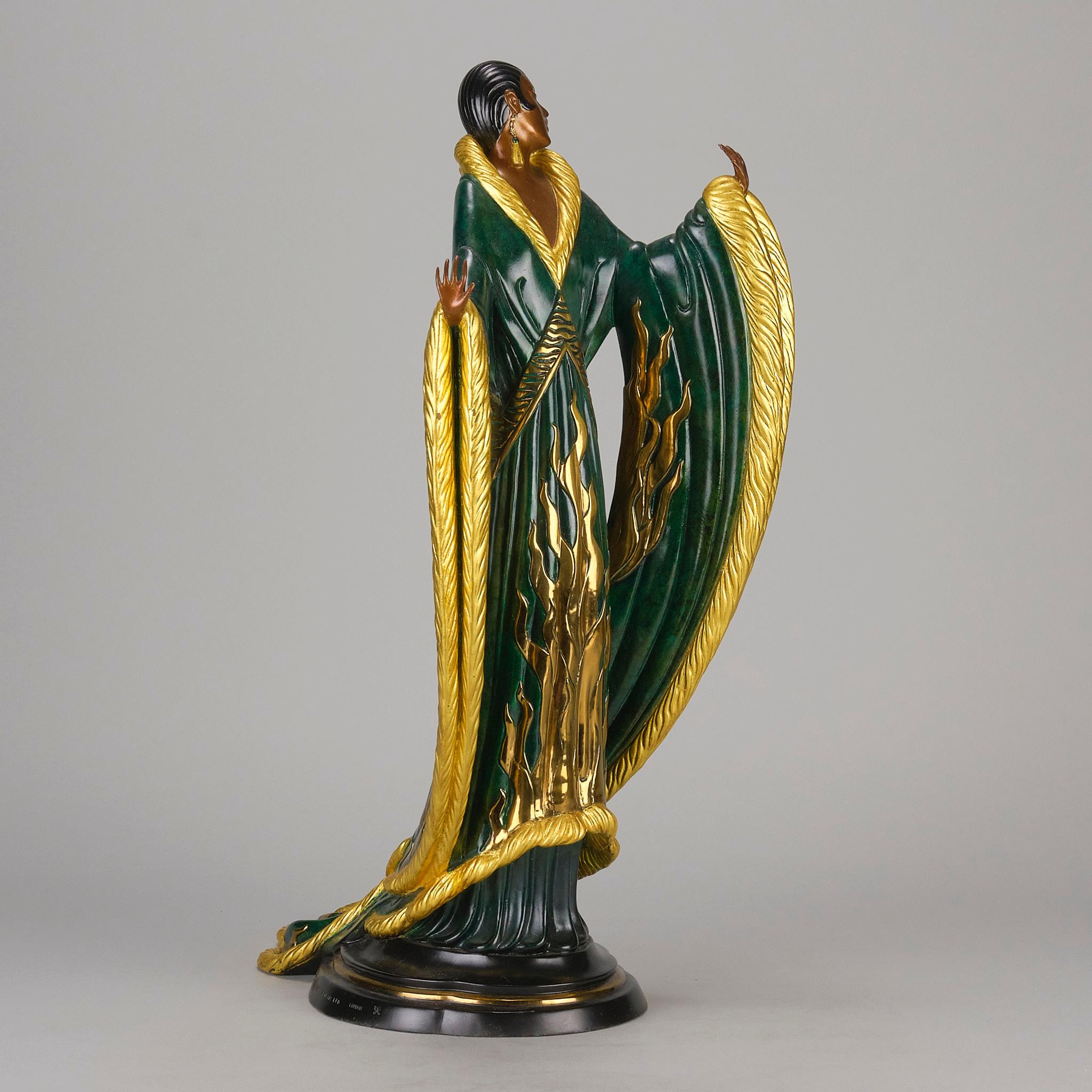 Francese Scultura in bronzo in edizione limitata intitolata 