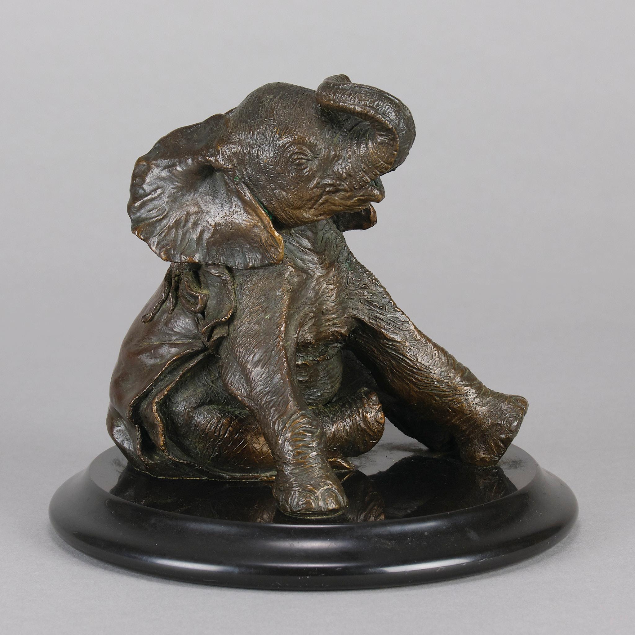 Britannico Scultura in bronzo in edizione limitata intitolata 