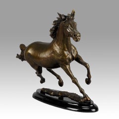 Limited Edition Bronze Sculpture Entitled "Turning Arab" by Steve Winterburn