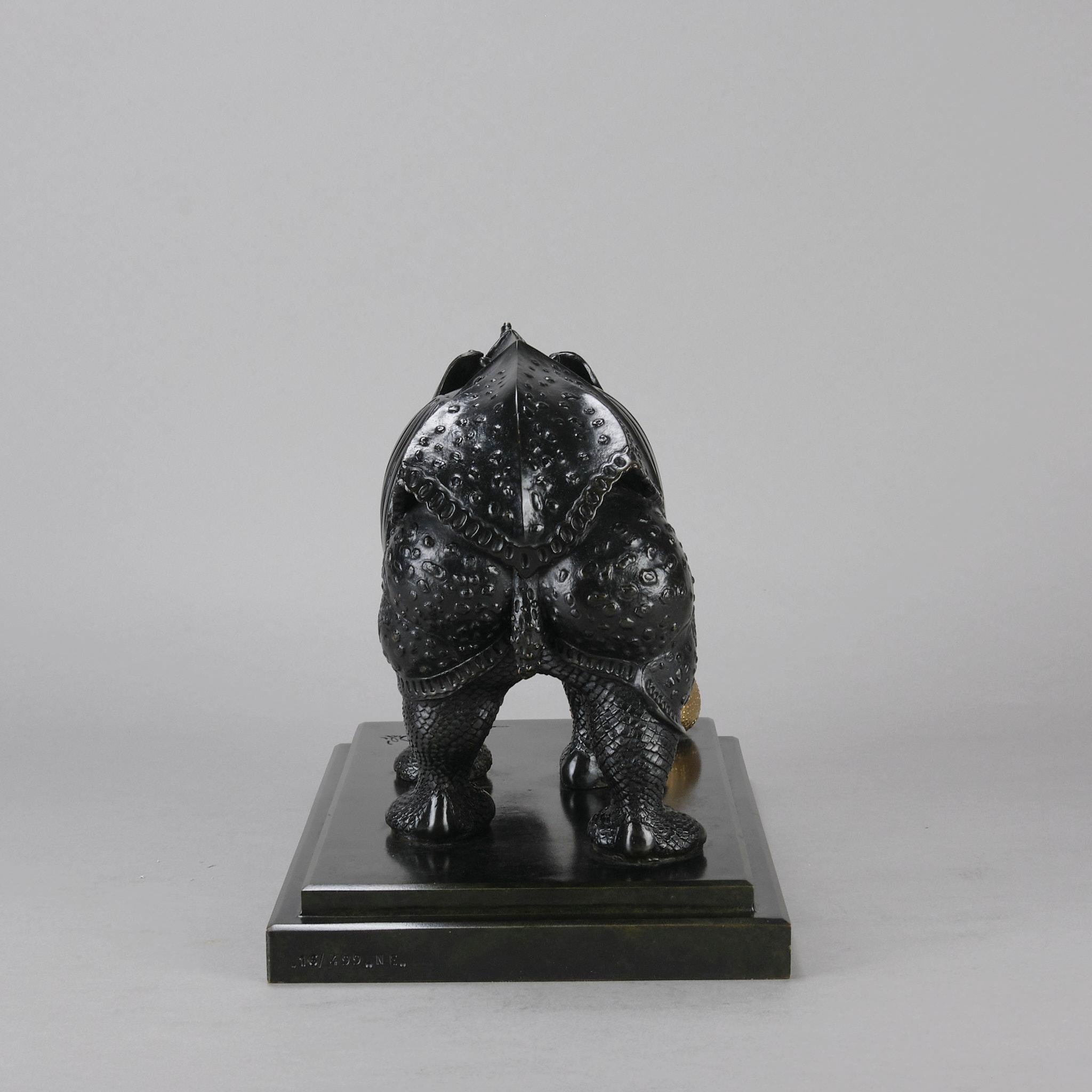 Limitierte Auflage der Bronzestudie 