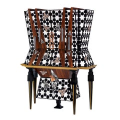 Limited Edition, Cabinet a with Decorative Copper Bees