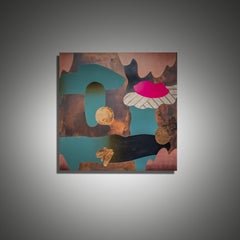 Limited Edition Celestial Console made in Pure Copper and Brass