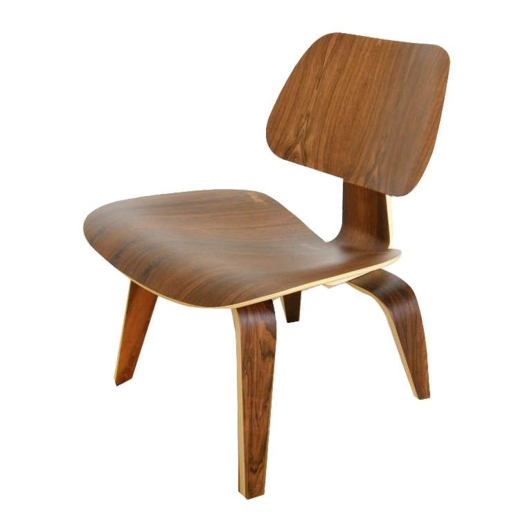 Limited Edition Charles Eames LCW Rosewood Lounge Chair for Herman Miller