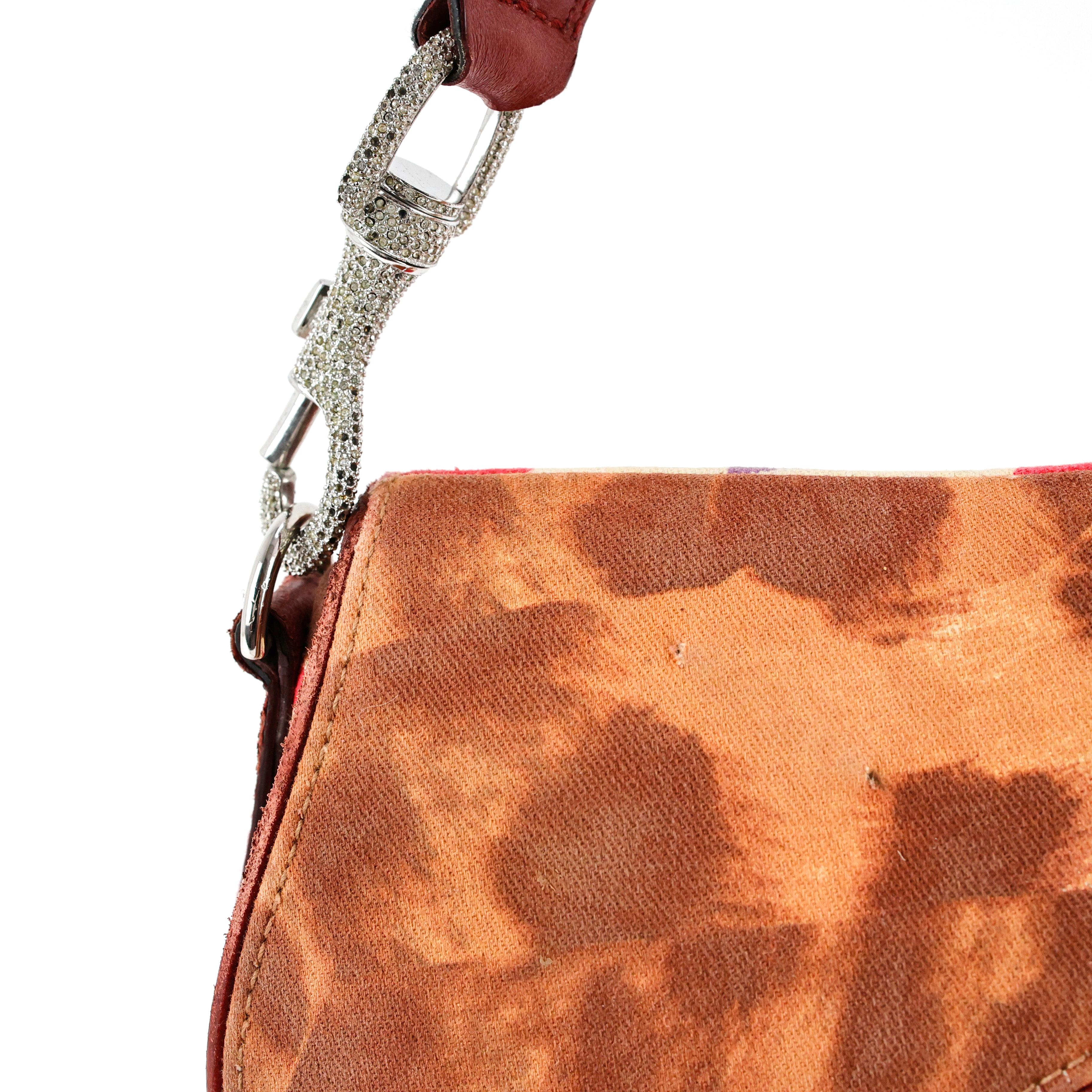 Limited Edition Christian Dior by John Galliano Victim Saddle Bag 9