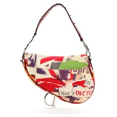 Limited Edition Christian Dior by John Galliano Victim Saddle Bag