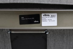 Poltrona "Cité" in edizione limitata in acciaio grezzo di Jean Prouvé per Vitra