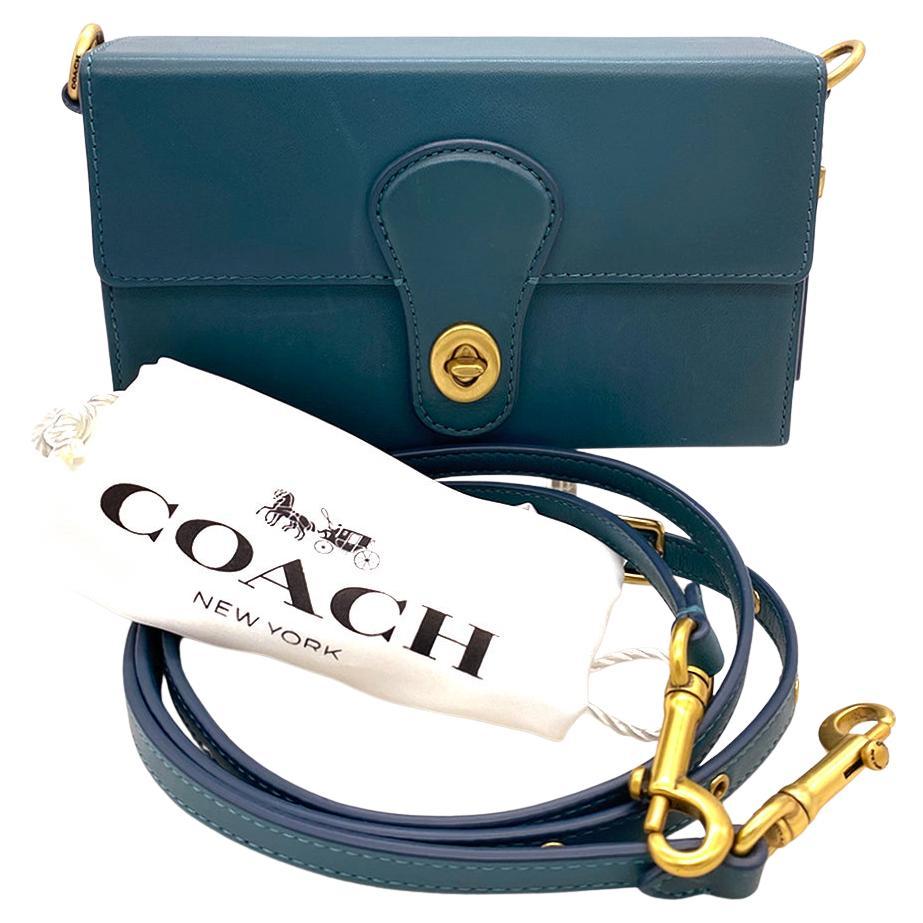 Limited Edition Coach Glovetanned Leather Box Clutch