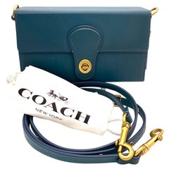 Limited Edition Coach Glovetanned Leather Box Clutch