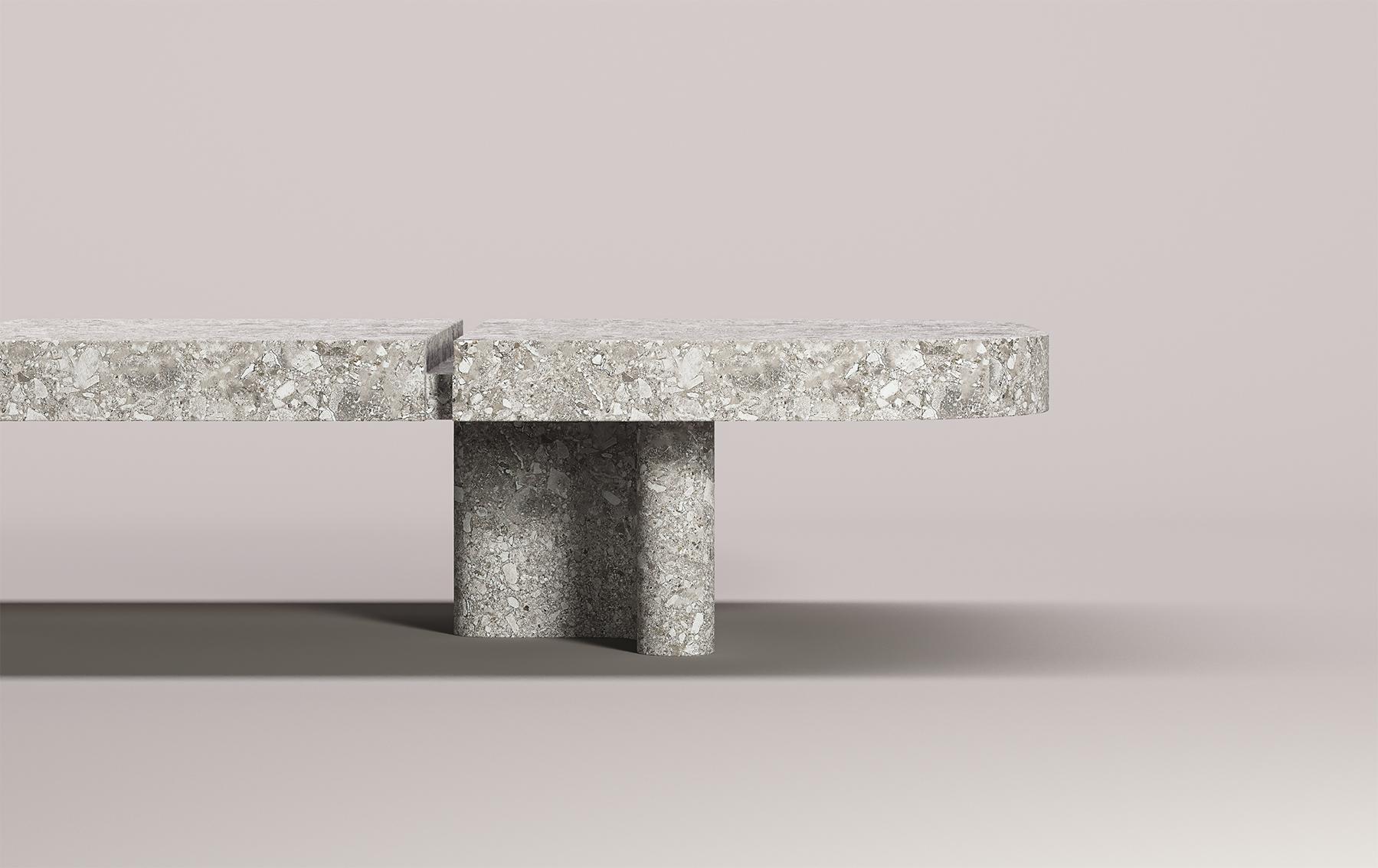 Édition limitée -  Table centrale Collector Meco en Ceppo di Gree


DÉTAILS TECHNIQUES
DIMENSIONS :
L 180 cm  70,8