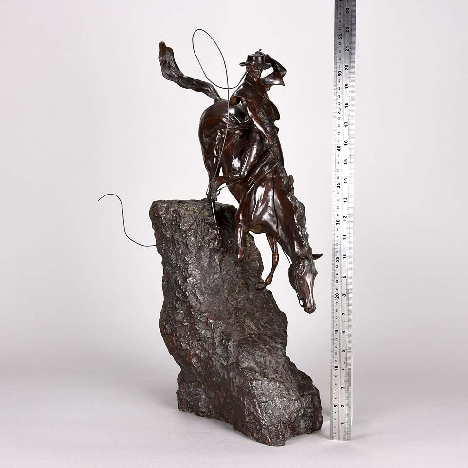 Limited Edition Contemporary Bronze 'Man from Snowy River' by Jonathan Knight In Excellent Condition In London, GB