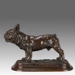 Limitierte Auflage der ukrainischen Bronze "Französischer Boxer" von Oleg Kedria