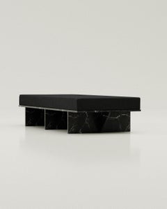 Limited Edition Das Daybed in Black Marble by Justus Knut Schomann