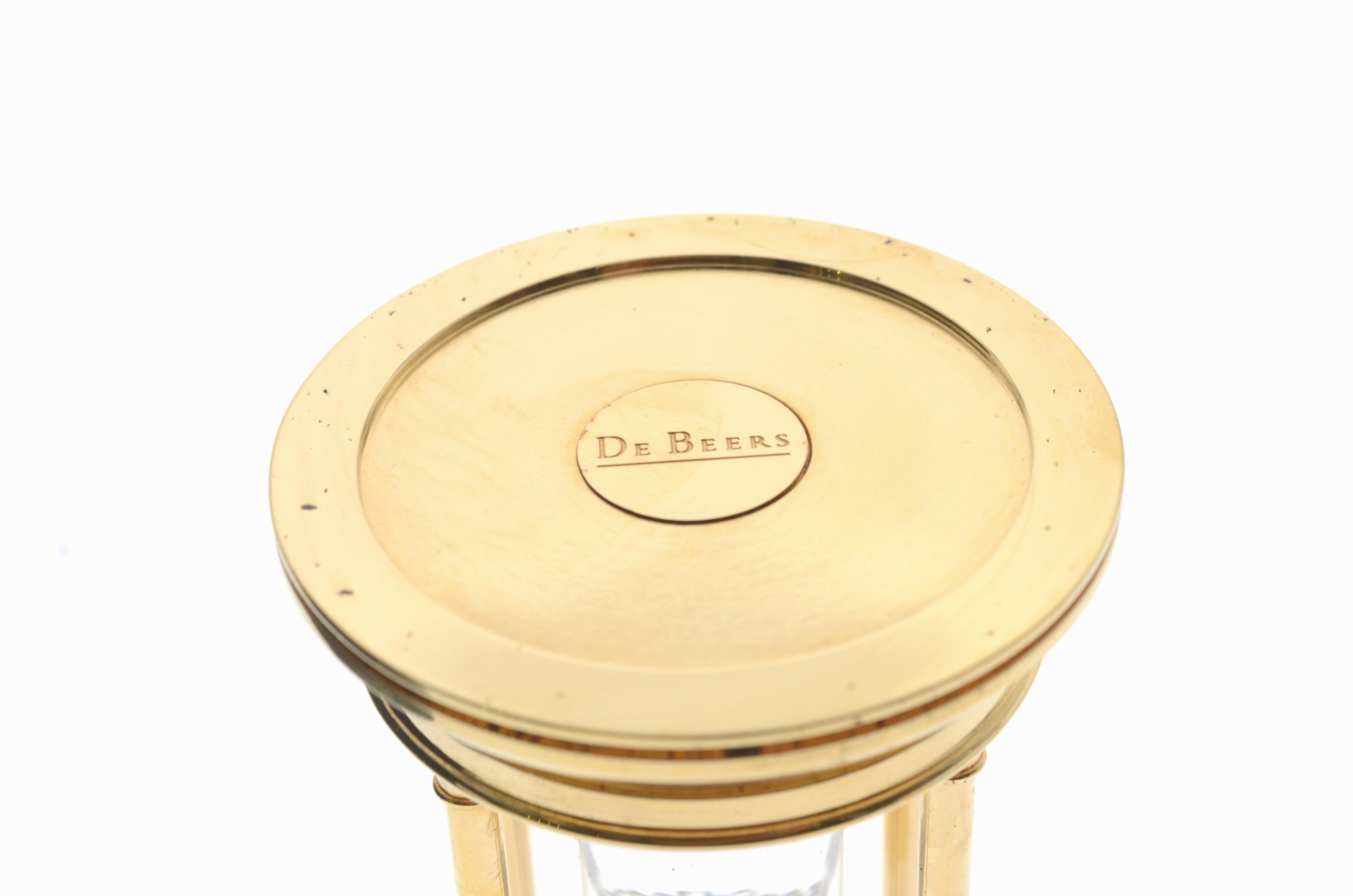 de beers hourglass