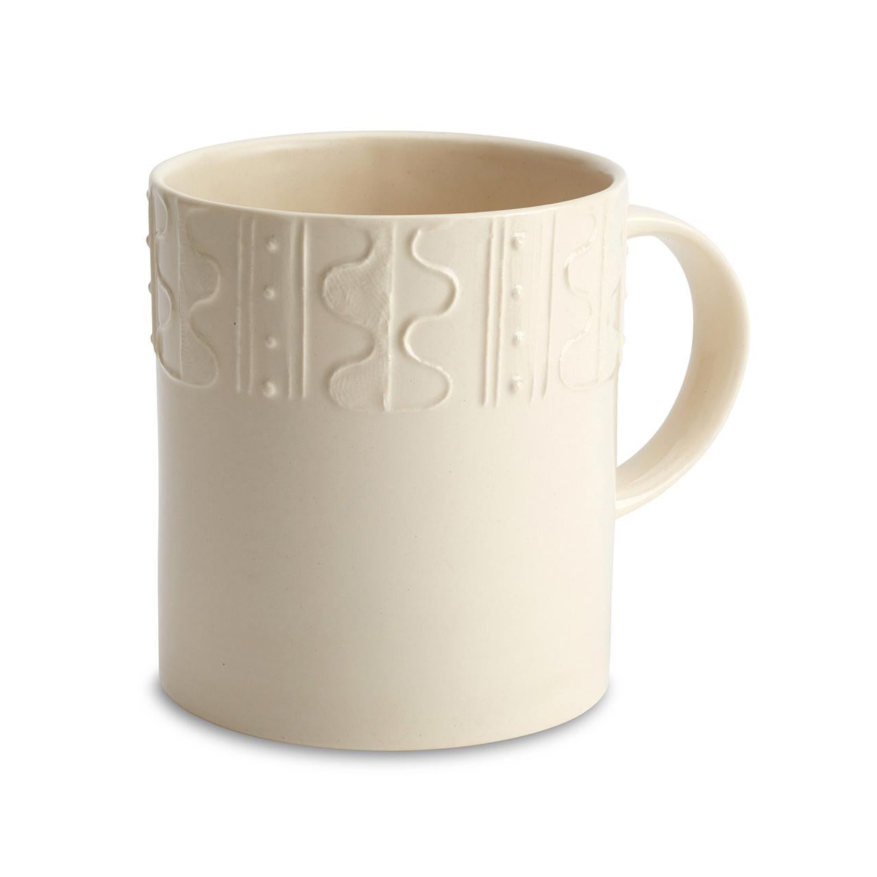 Teekanne und Becher aus Steingut in limitierter Auflage, entworfen von 12 Designern (Keramik) im Angebot