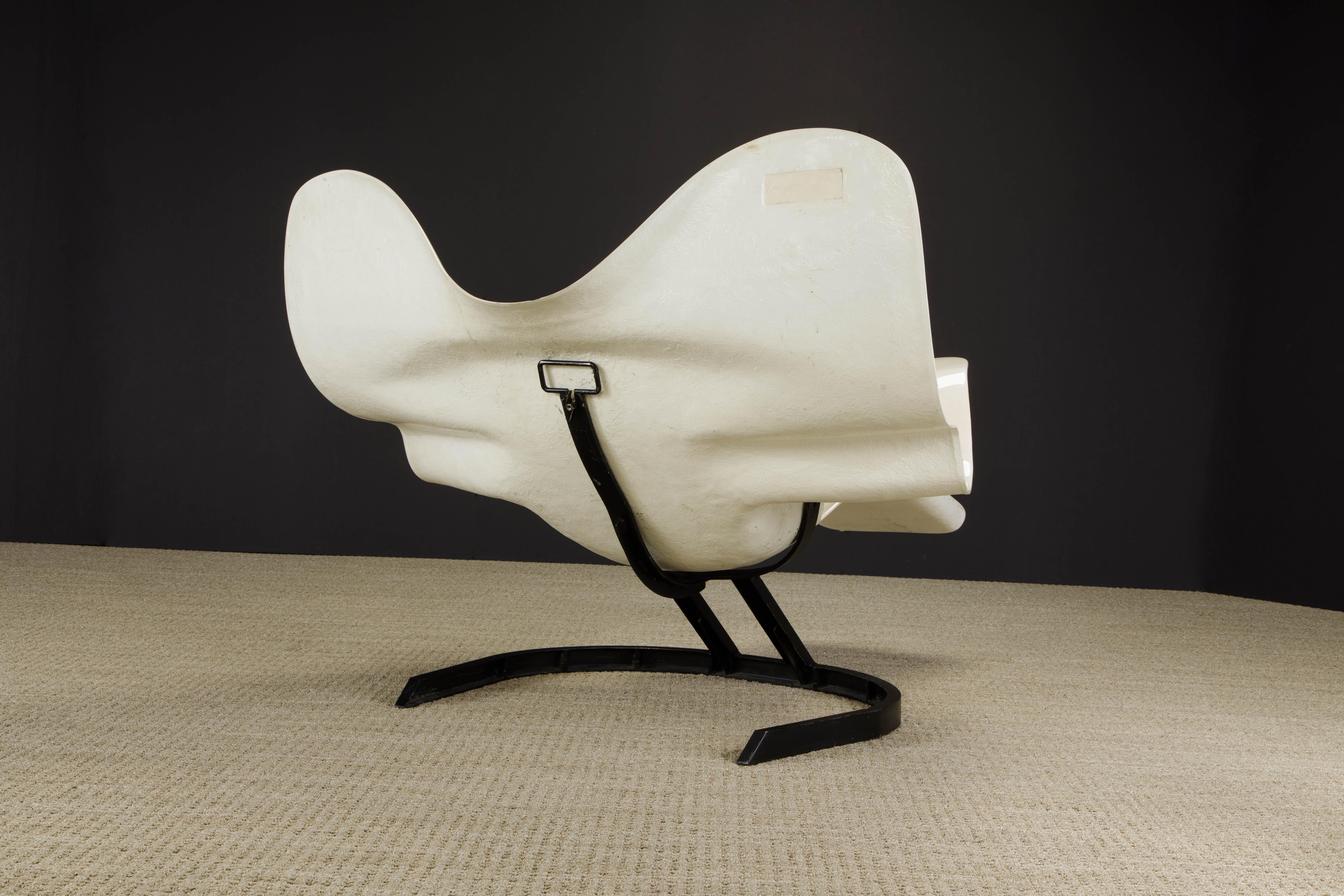 Limited Edition 'Elephant Chair' by Bernard Rancillac, 1985, Signed & Numbered 7