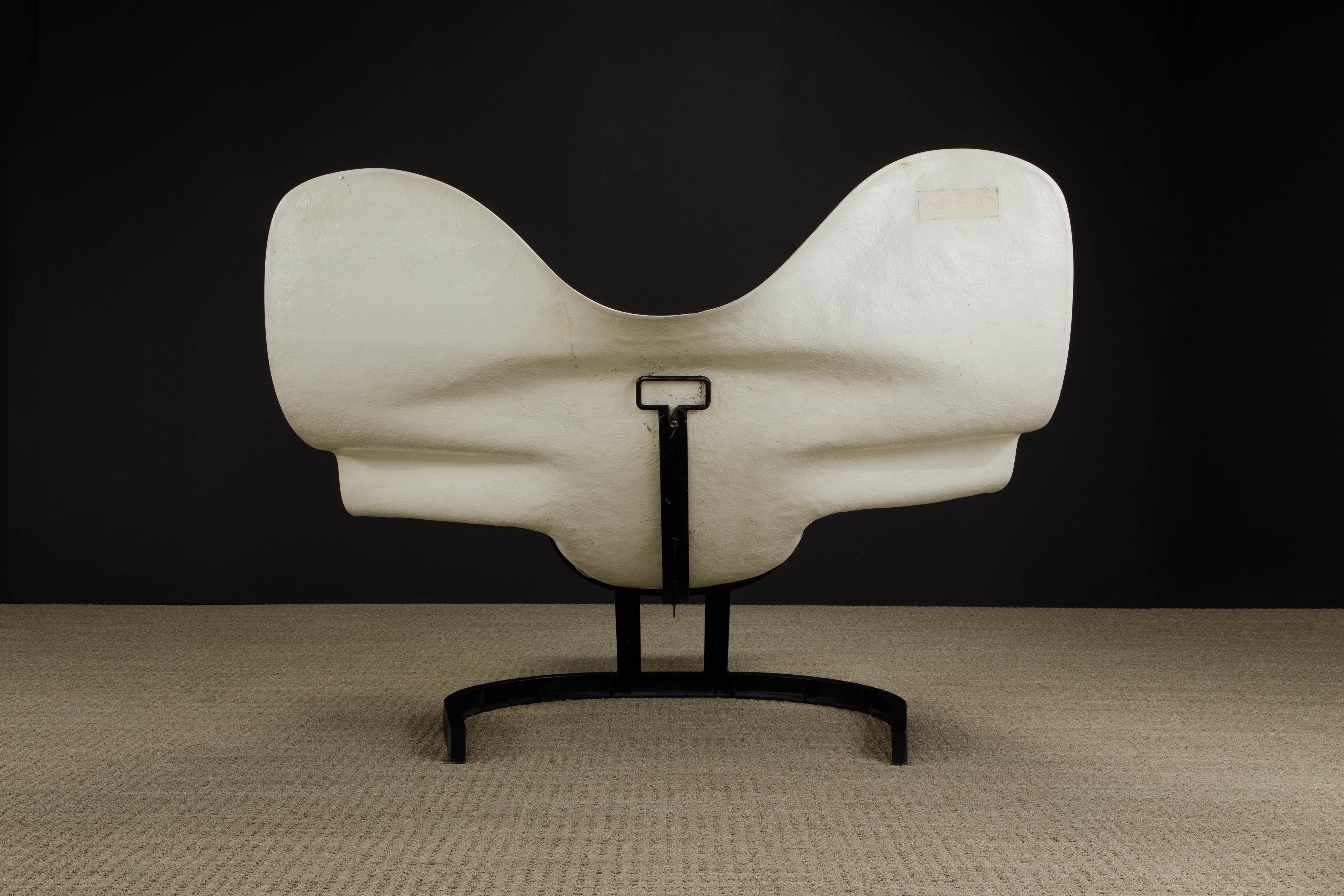 Die limitierte Auflage des „Elephant Chair“ von Bernard Rancillac, 1985, signiert und nummeriert 10